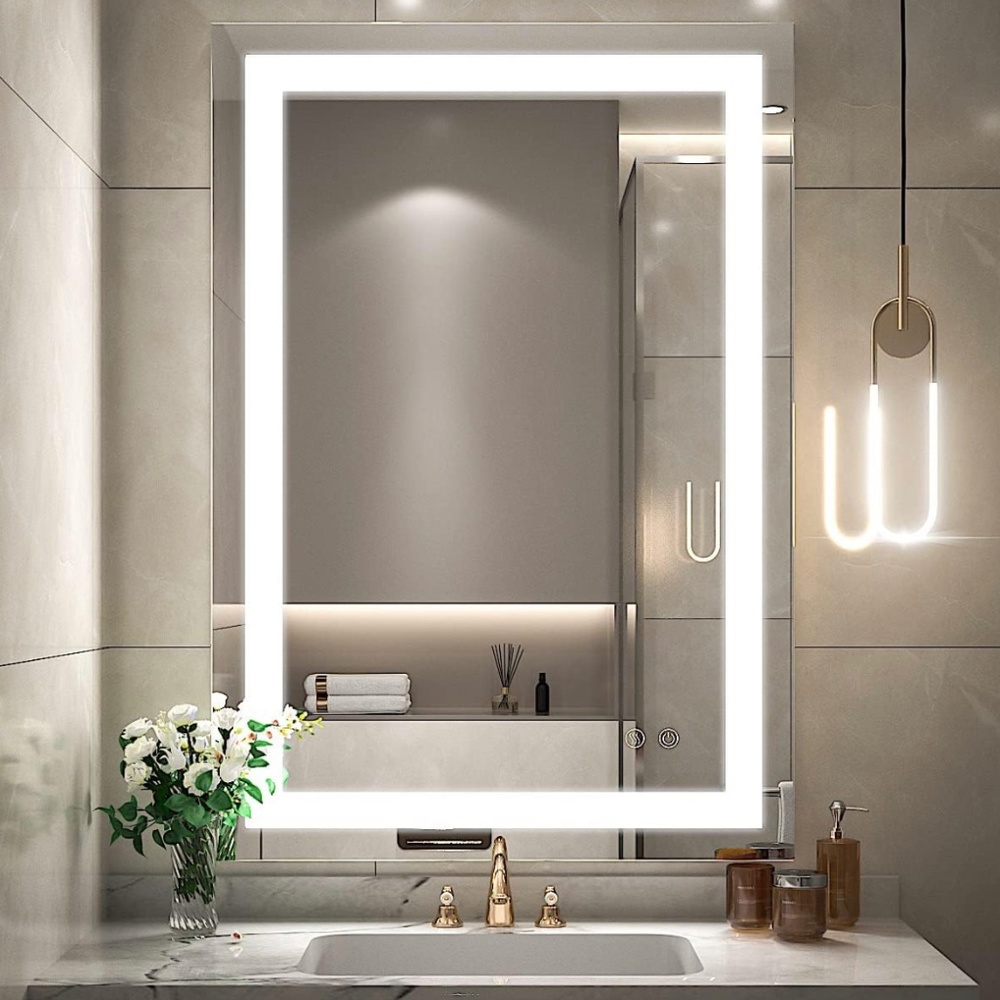 Bathroom Vanity Large LED Light Mirror 36x24